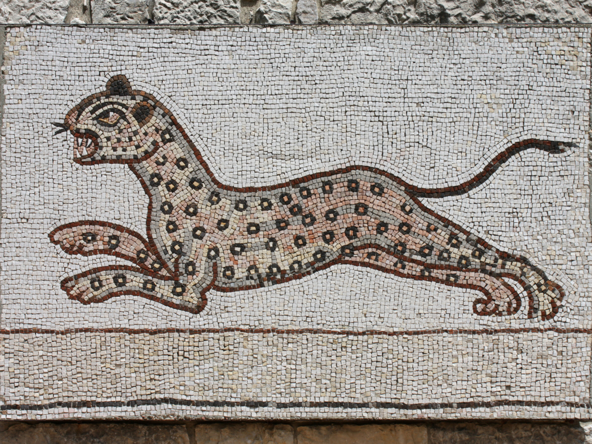 Panther mosaic